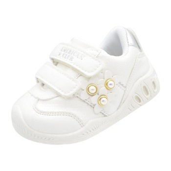 Pantofi pentru fete American Club XD XD 8/21-23, Alb 61853 Pantofi pentru fete American Club XD XD 8/21-23, Alb 61853