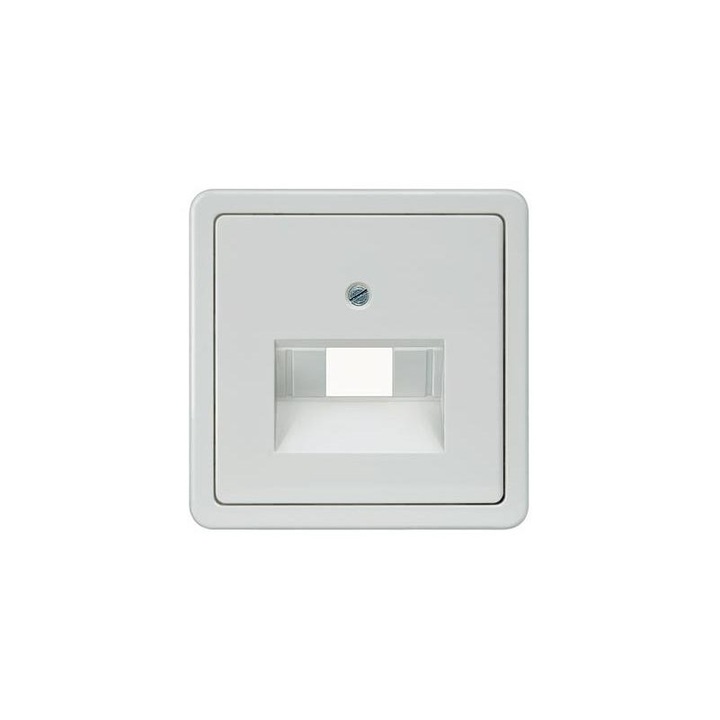 Siemens 5tg1818 delta profil titánfehér telefon csatlakozó fedél