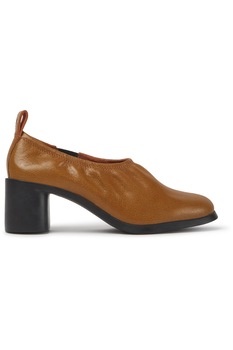 Pantofi cu Toc de 6 Camper Meda, Piele naturala, Maro, Maro Pantofi cu Toc de 6 Camper Meda, Piele naturala, Maro, Maro