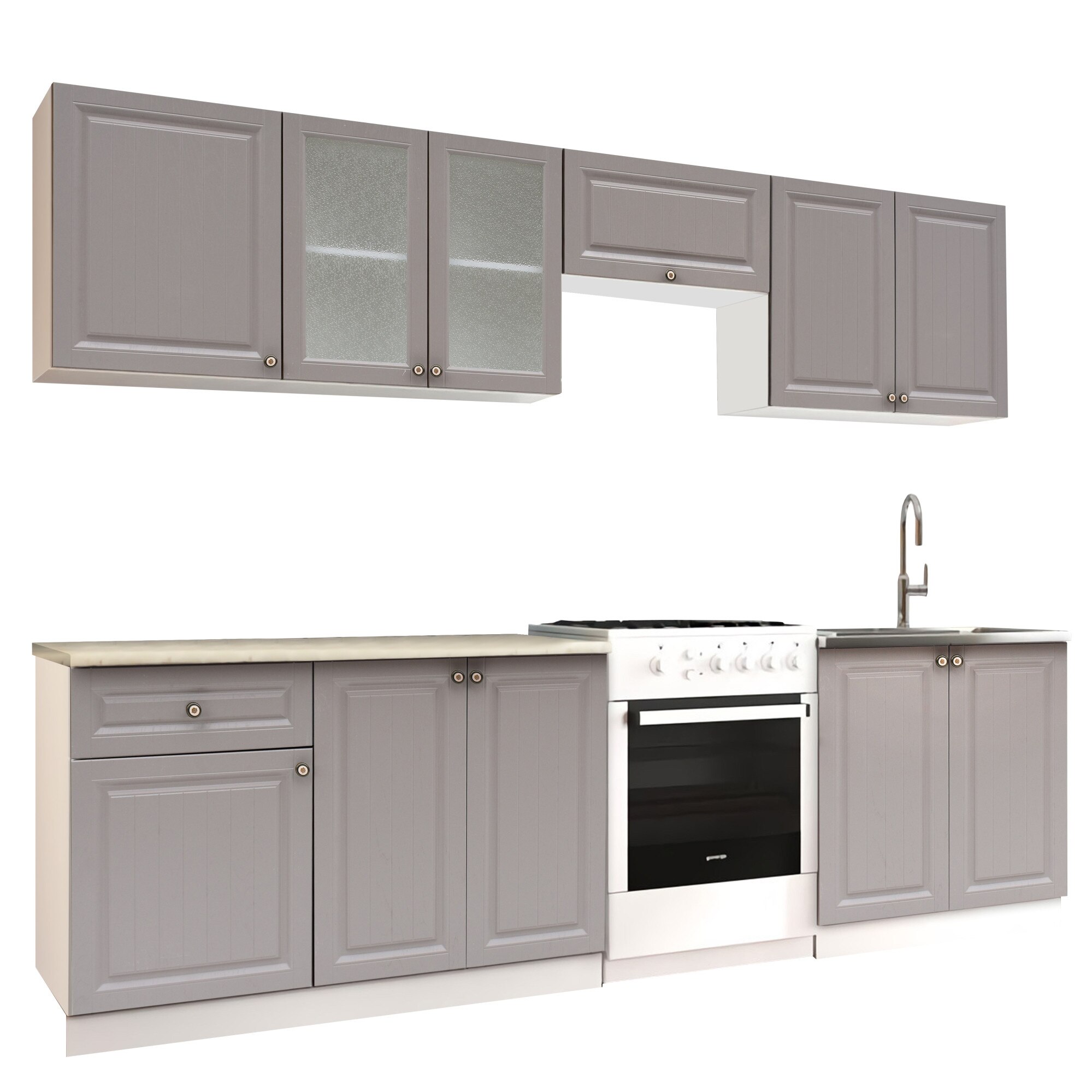 Set Bucatarie Gospodina , 260x60x210cm, Trufe