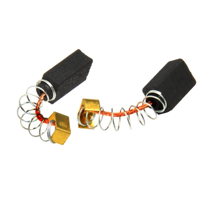2 db 6x9x17 mm -es szénkefe készlet PRCJ 550W csiszológéphez, GEKO G85313