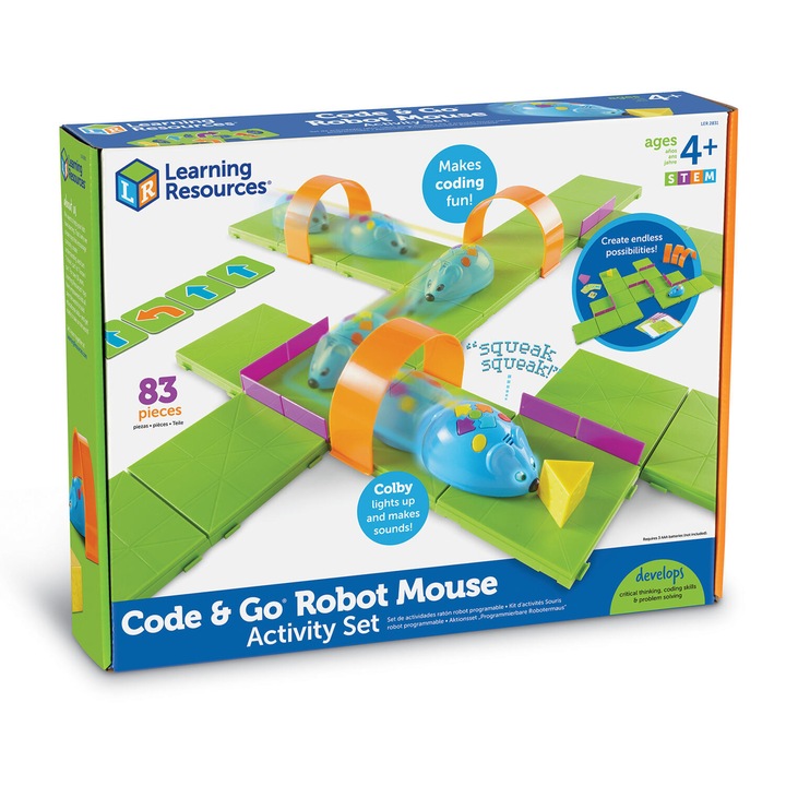 Robot programabil STEM Learning Resources - Robot Mouse