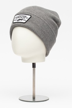 Vans, Caciula cu aplicatie brodata cu logo Mildford, Gri inchis Vans, Caciula cu aplicatie brodata cu logo Mildford, Gri inchis