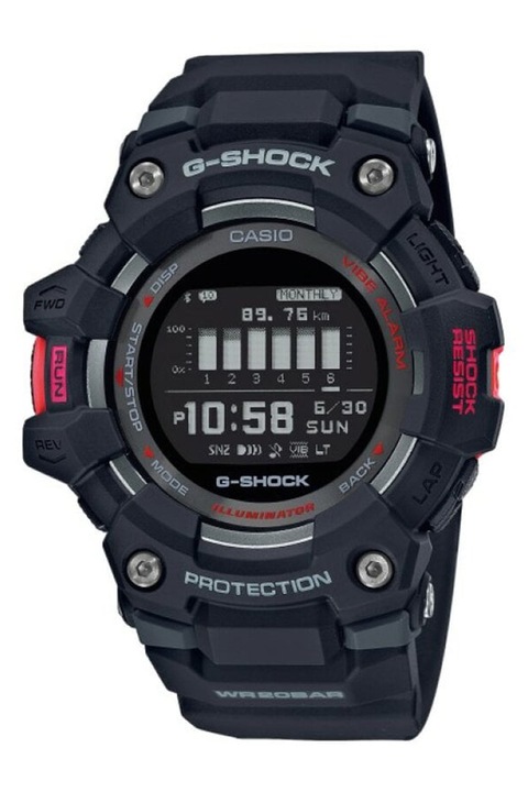 Casio, Цифров часовник G-Shock с каишка от смола, Тъмносин