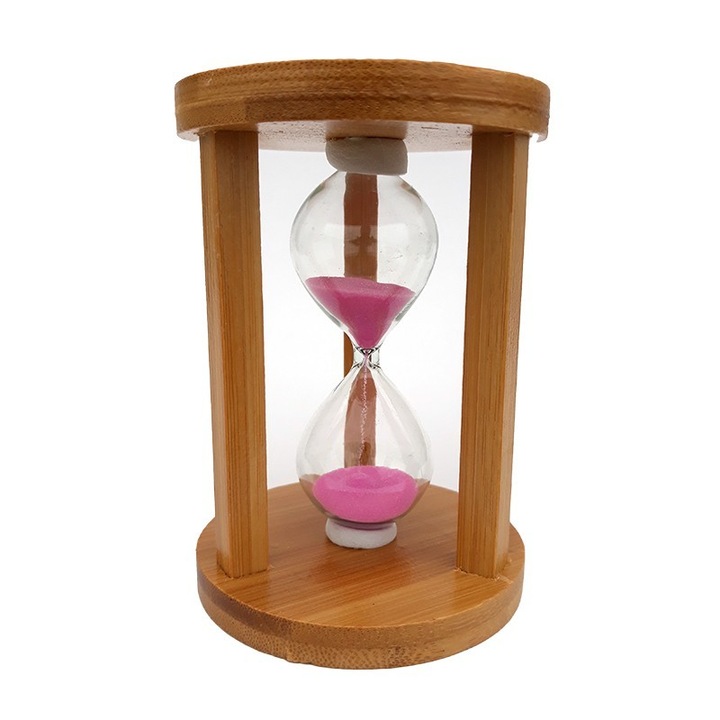 Clepsidra cu nisip 2, 3 minute,10cm