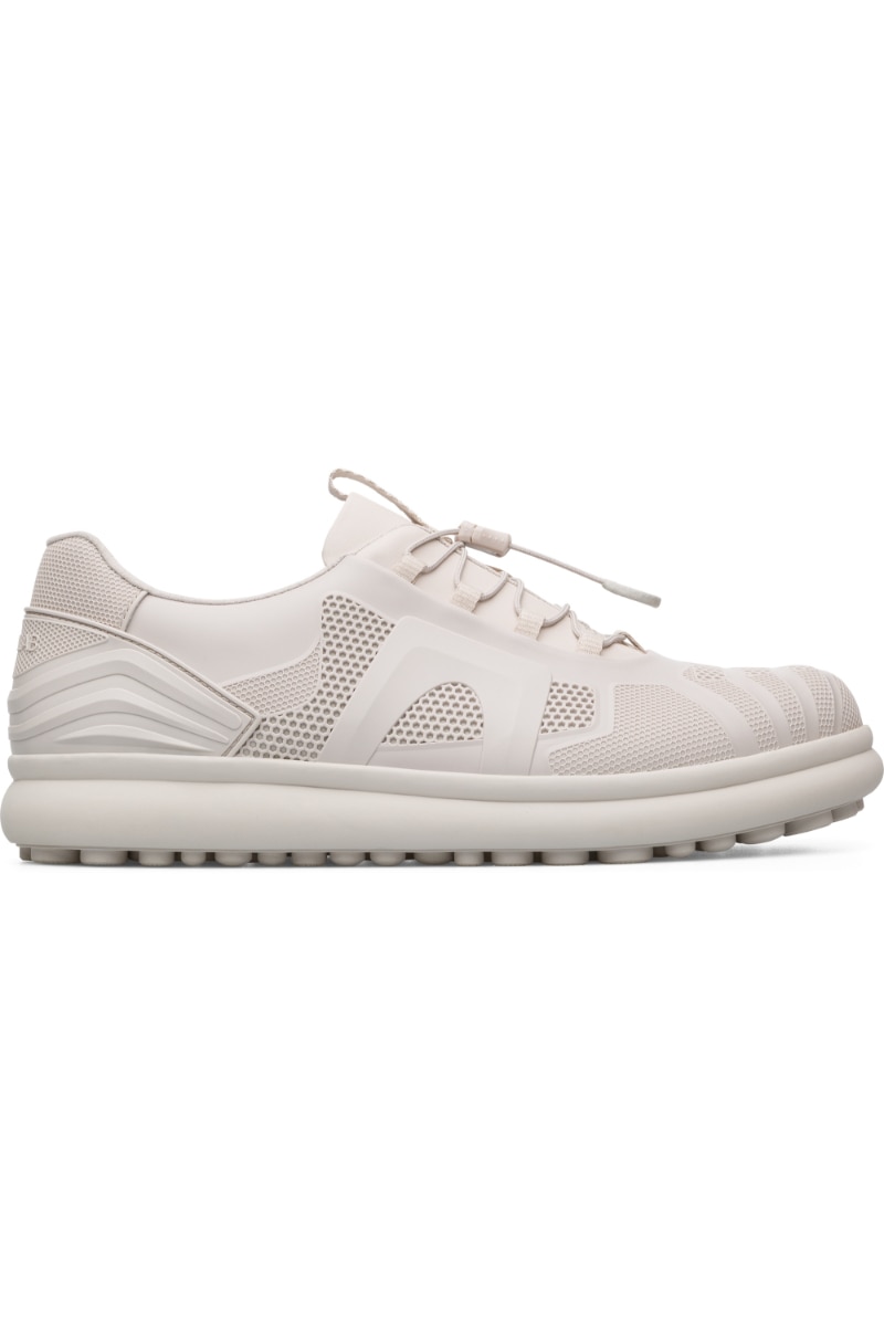 Pantofi sport dama Pelotas, Camper, Material textil, Bej, 40 EU