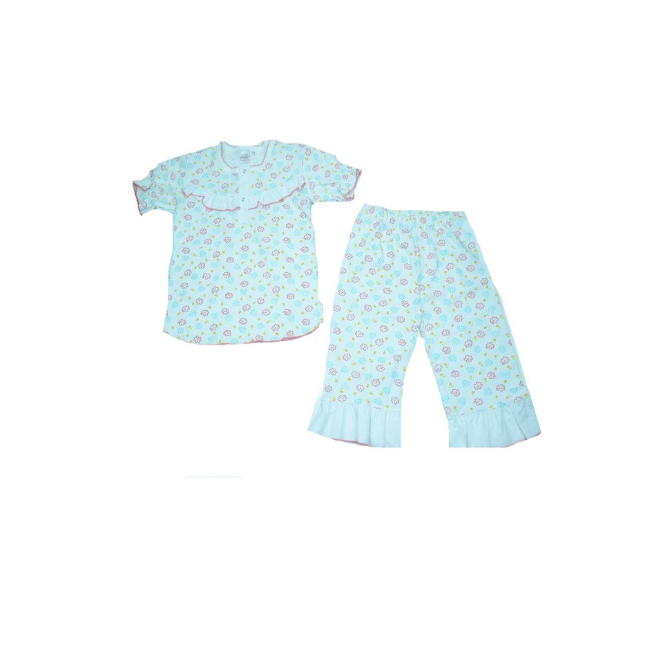 Pijama pentru fete Pifou PFP6-A-110, Alb 110 CM