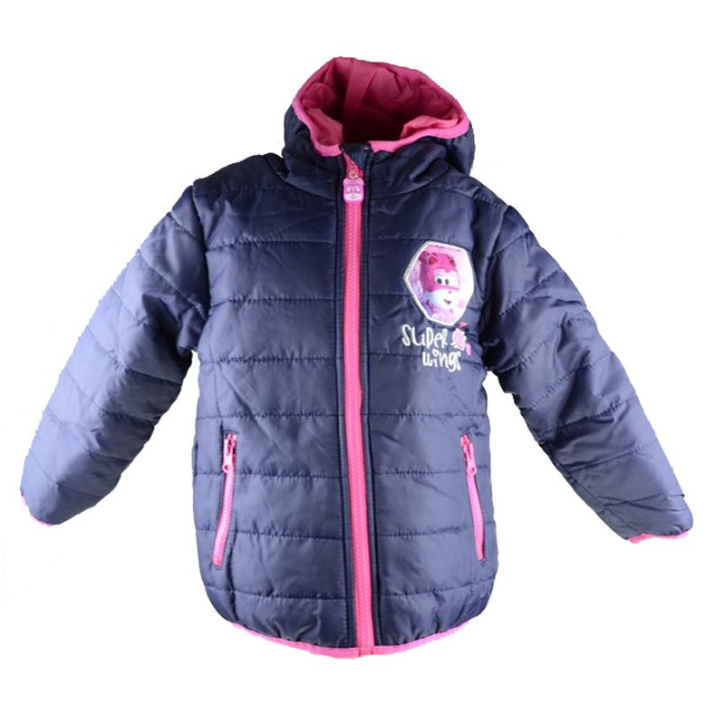 Geaca pentru fete Sun City Super Wings DHQ1405B-98-cm, Bleumarin 32975