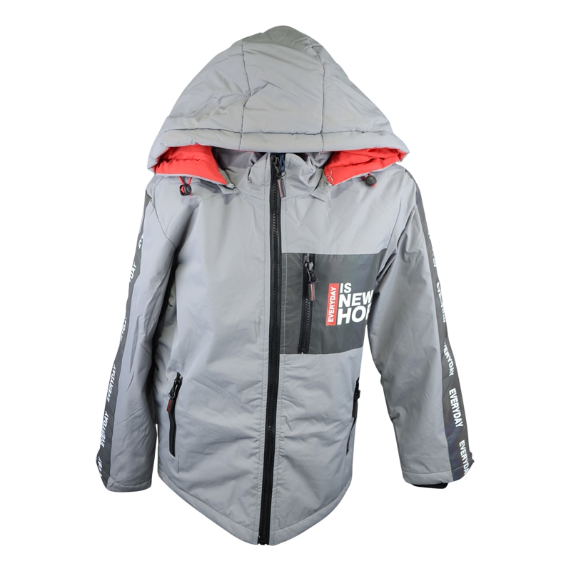 Geaca pentru baieti Happy HB-8321-140, Gri 61675