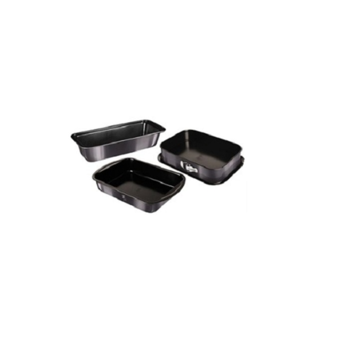 Комплект 3 тави за печене BERLINGER HAUS BH-7634, Metallic Line Carbon Pro Edition