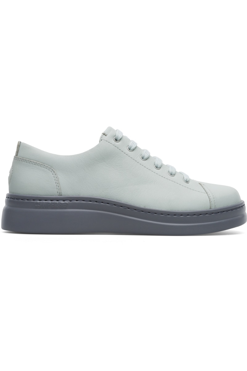Pantofi sport dama Camper, Piele naturala, Gri inchis, Gri inchis