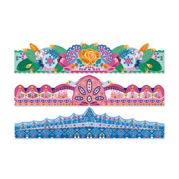 Set creativ, Janod, Coronita, cu stikere si strasuri, 5 ani+ Set creativ, Janod, Coronita, cu stikere si strasuri, 5 ani+