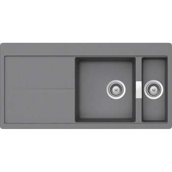 Chiuveta Teka Gloria 60 B-TG , 1,5 cuve , 100 x 50 cm , Aluminiu , Granit Chiuveta Teka Gloria 60 B-TG , 1,5 cuve , 100 x 50 cm , Aluminiu , Granit
