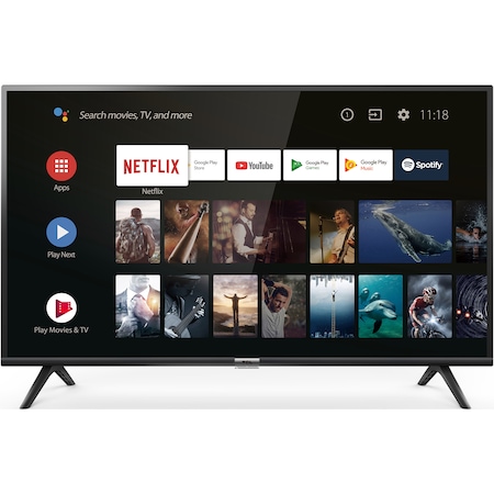 Телевизор TCL 32ES561, 32" (80 см), Smart Android, HD, LED, Клас E
