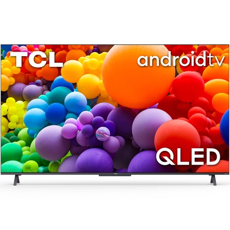 Televizor TCL 65C721 164 cm, Smart Android, 4K Ultra HD, QLED, Clasa G