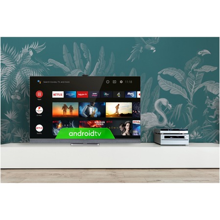 Televizor TCL 55C821 139 cm, Smart Android, 4K Ultra HD,Mini LED, Clasa G