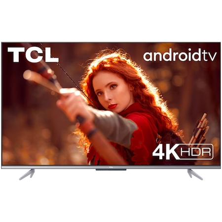 Televizor TCL 43P721 108 cm, Smart Android, 4K Ultra HD, LED, Clasa F