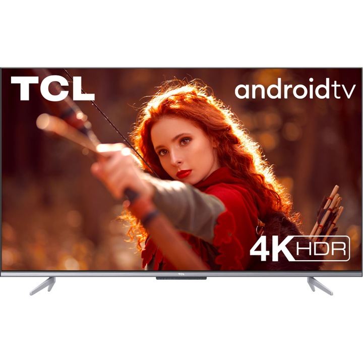 Телевизор TCL 50P721 50" (126 см), Smart Android, 4K Ultra HD, LED, Клас F
