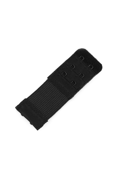 Elasztikus hosszabbító melltartóhoz, szélessége 3 cm, Fekete