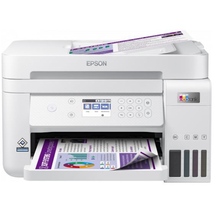 Epson EcoTank L6276 tintasugaras nyomtató, A4, MFP, színes, 4800x1200 DPI, 33 lap/perc
