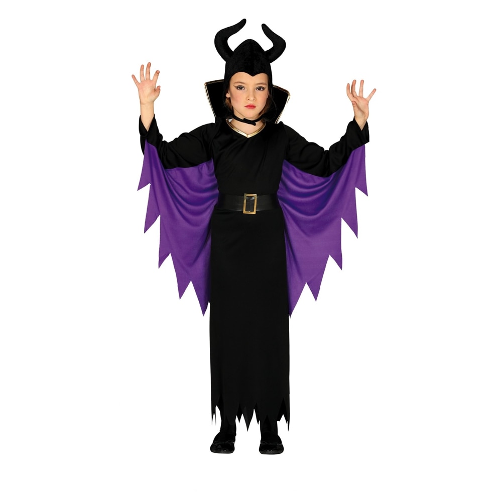 Costum Malefica, Multicolor, 7-9 ani
