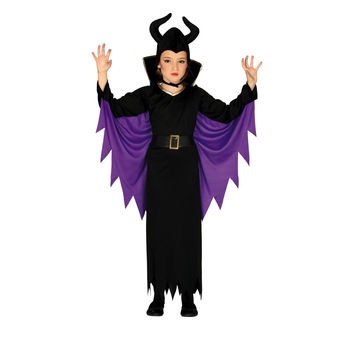 Costum Malefica, Multicolor, 7-9 ani Costum Malefica, Multicolor, 7-9 ani