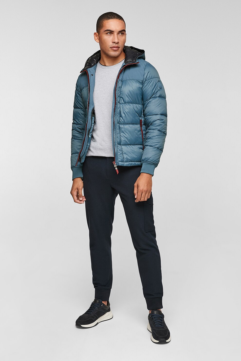 s.Oliver, Geaca regular fit cu aspect matlasat, Galben