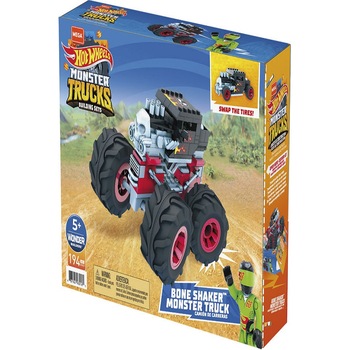 Set de Constructie Monster Trucks Hot Wheels, Tiger Shark, Multicolora , 15 x 10 cm Set de Constructie Monster Trucks Hot Wheels, Tiger Shark, Multicolora , 15 x 10 cm