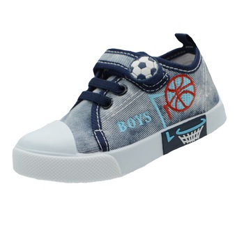 Tenisi din panza pentru baieti American Club 13/21B_25, Bleumarin 54824 Tenisi din panza pentru baieti American Club 13/21B_25, Bleumarin 54824