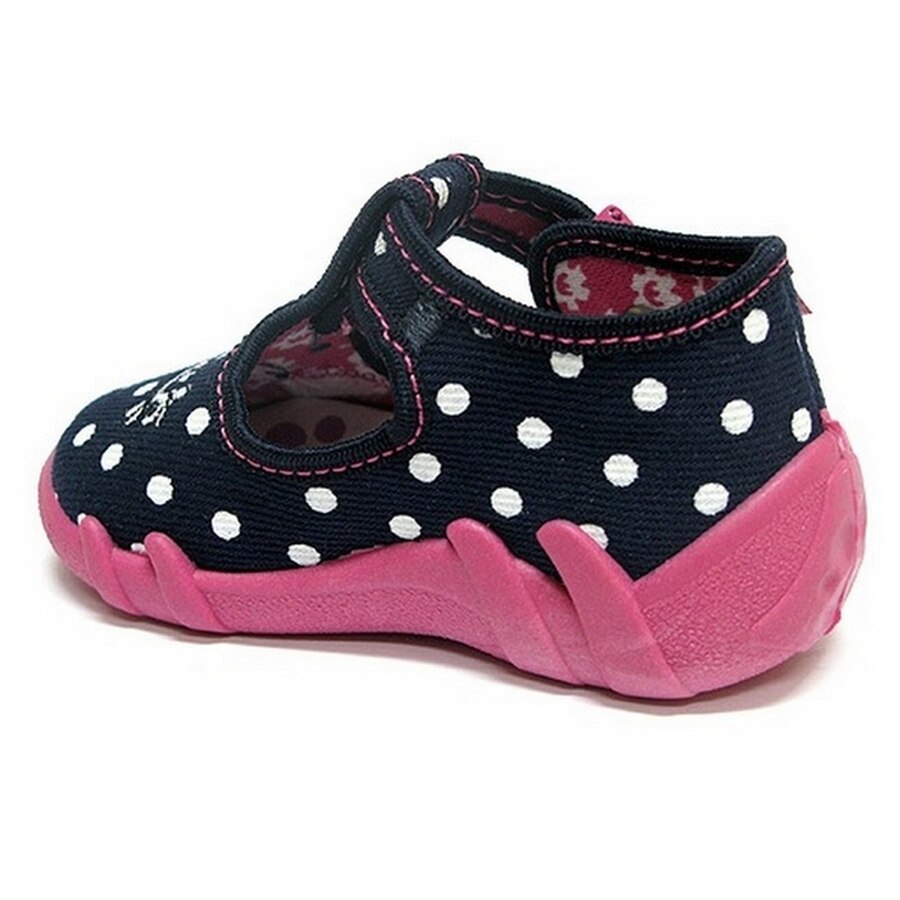 Pantofi din panza pentru fete Renbut F101-22, Bleumarin 2234