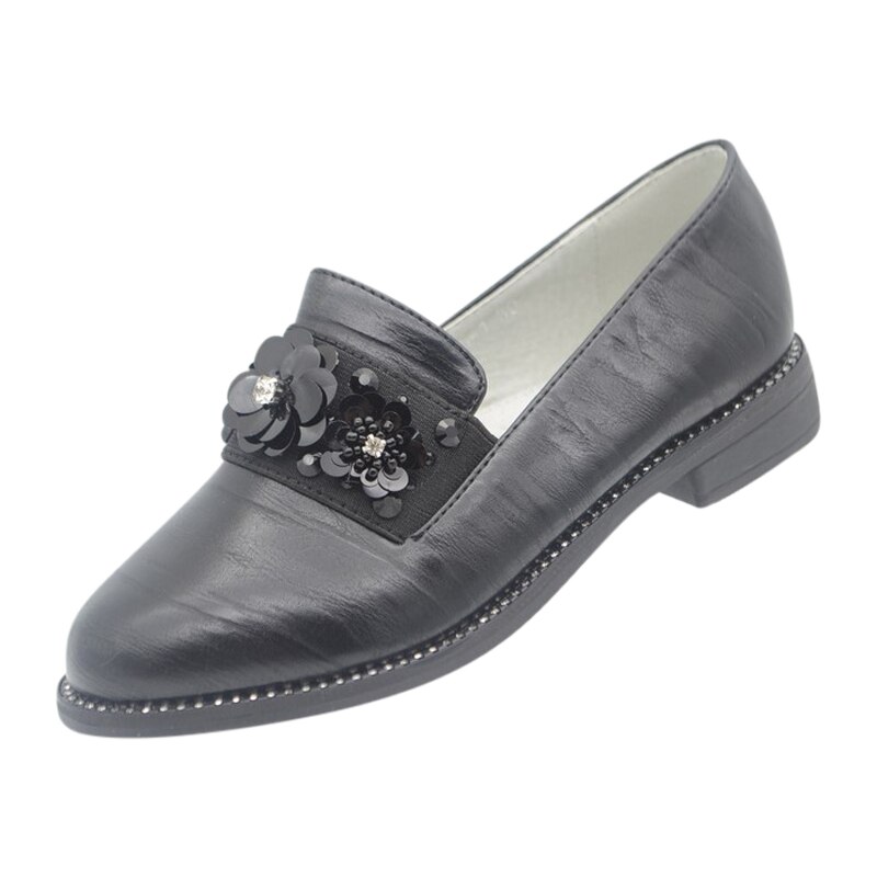 Pantofi pentru fete Bessky YL7135-1-33, Negru 62207