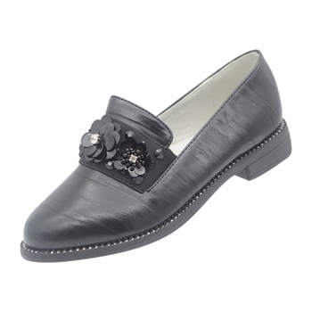 Pantofi pentru fete Bessky YL7135-1-33, Negru 62207 Pantofi pentru fete Bessky YL7135-1-33, Negru 62207