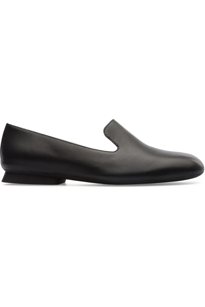 Mocasini negri, talpa joasa, piele naturala, masura, Negru