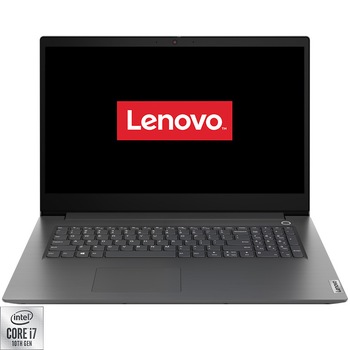 Laptop Lenovo V17 IIL cu procesor Intel Core i7-1065G7, 17.3 Laptop Lenovo V17 IIL cu procesor Intel Core i7-1065G7, 17.3