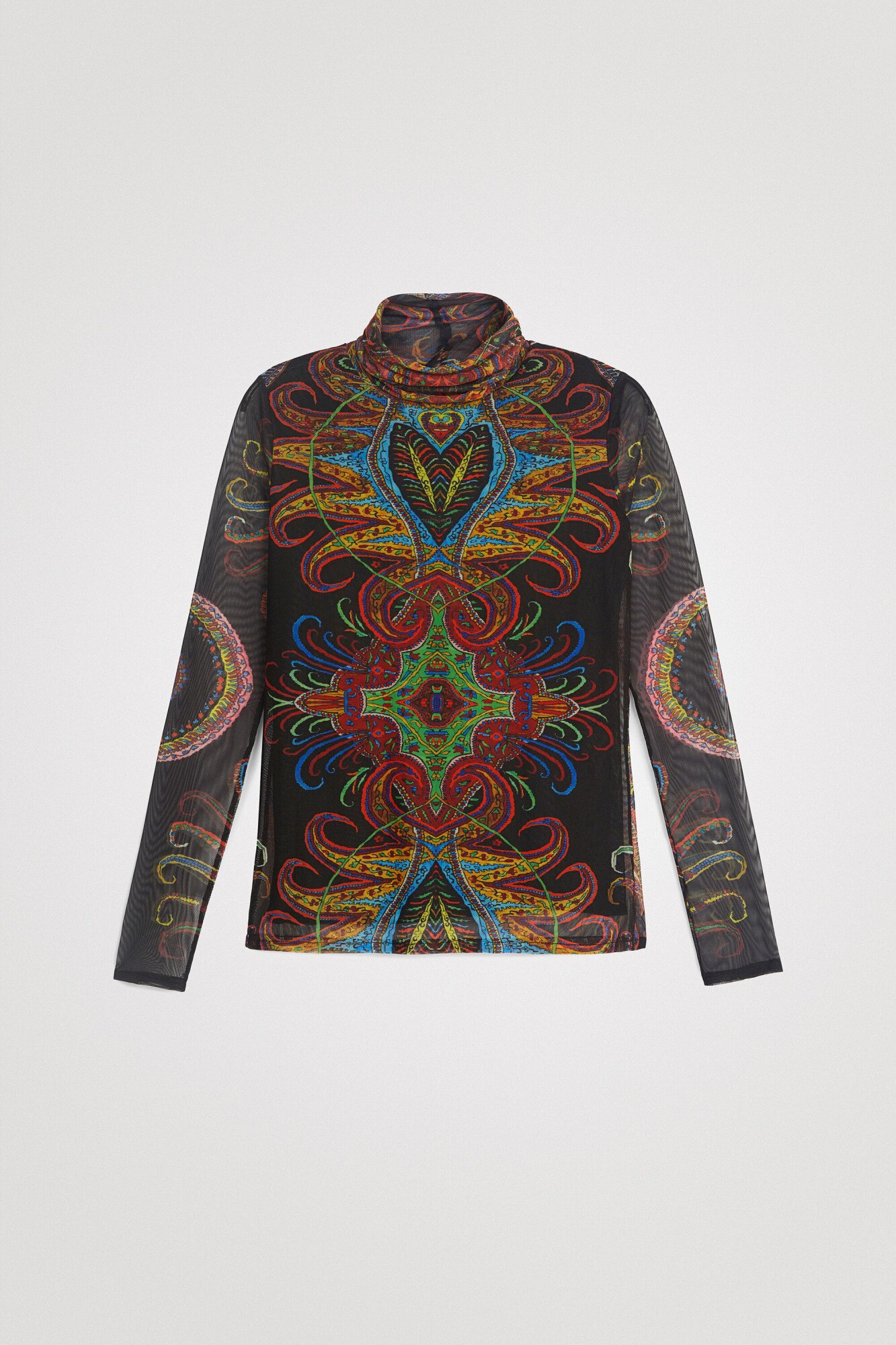 Bluza din tulle, Desigual x Monsieur Christian Lacroix