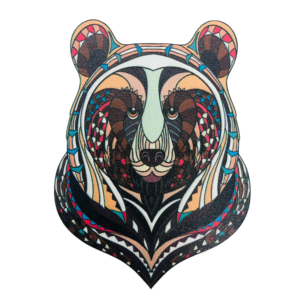 Puzzle din lemn, A4, Urs Brun, 100-150 piese