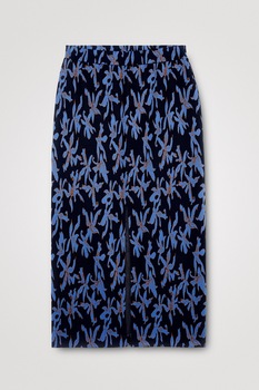 Fusta midi , Desigual , Albastru Fusta midi , Desigual , Albastru