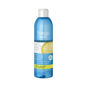 Sampon anti-matreata, cu extract de urzica si lamaie - Ortica e limone, 250 ML, Bottega Verde Sampon anti-matreata, cu extract de urzica si lamaie - Ortica e limone, 250 ML, Bottega Verde