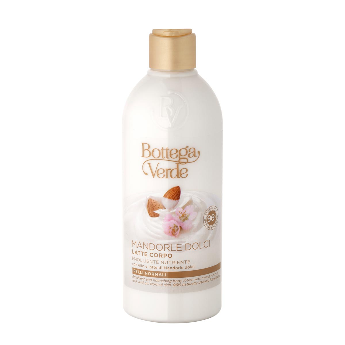 Lapte de corp cu ulei si lapte de migdale dulci - Mandorle, 250 ML, Bottega Verde