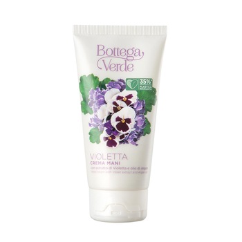 Crema de maini, hidratanta, cu extract de violete - Violetta, 75 ML, Bottega Verde Crema de maini, hidratanta, cu extract de violete - Violetta, 75 ML, Bottega Verde