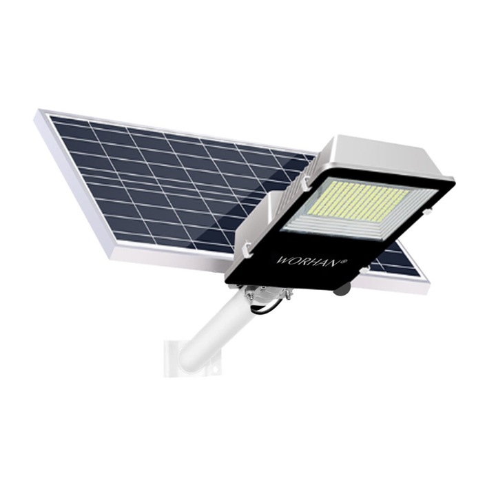 Napelemes lámpa, Worhan, LS180N, 22 W, 10000 mAh, 35 cm x 22 cm x 10 cm