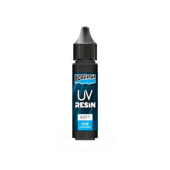 Rasina UV 20 ml Pentart, moale Rasina UV 20 ml Pentart, moale