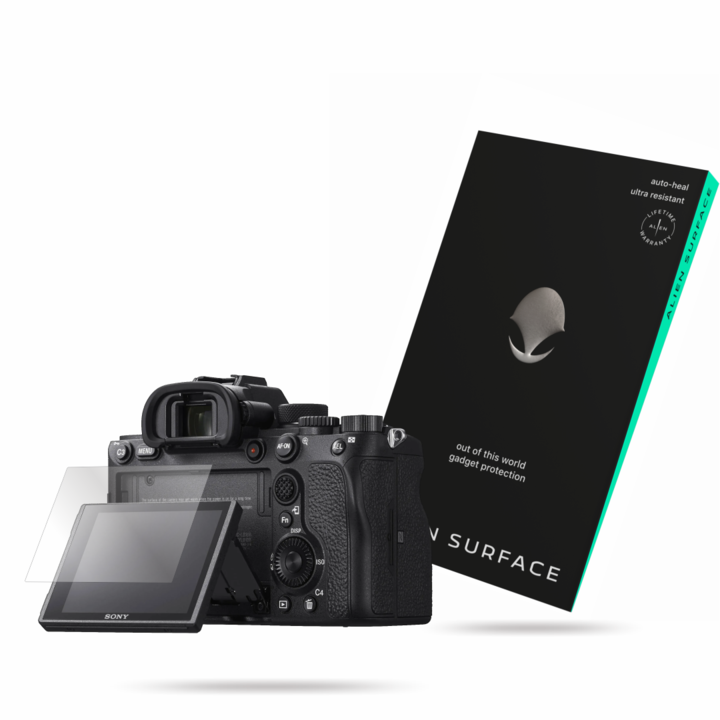 Folie Alien Surface, Sony A7R IV, set protectie ecran 1 si 1 Rezerva