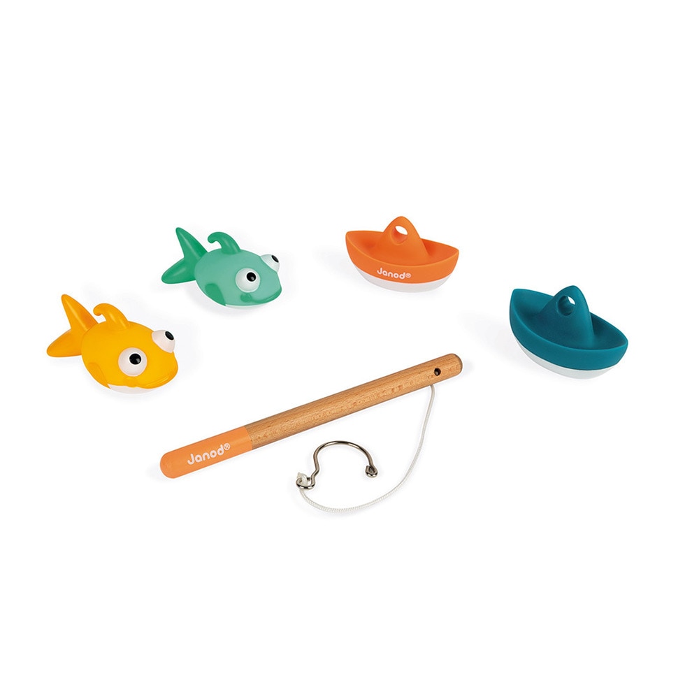 Joc de pescuit pentru baie, Janod, 2 ani+