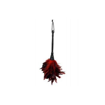 Stimulator Frisky Feather Duster, Pipedream - Fetish Fantasy Series, rosu-negru Stimulator Frisky Feather Duster, Pipedream - Fetish Fantasy Series, rosu-negru