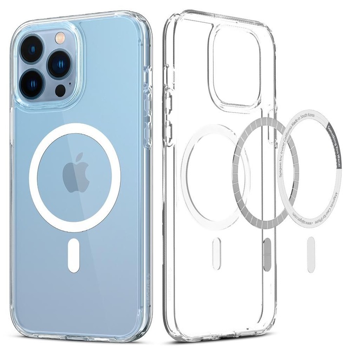 Калъф Spigen Ultra Hybrid Mag Magsafe, за iPhone 13 Pro, White