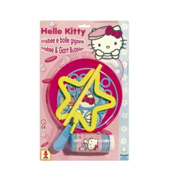 Set cu bule de sapun, Hello Kitty, Multicolor, 3+