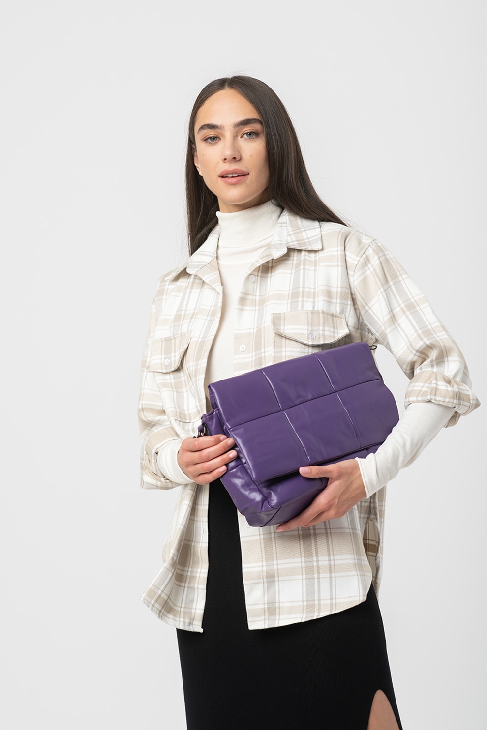 Haily's, Jacheta-camasa cu buzunare pe piept Isalie, Bej/Alb