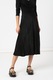 Hailys, Fusta midi evazata cu talie inalta Nadine, Negru, M