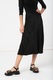 Hailys, Fusta midi evazata cu talie inalta Nadine, Negru, M